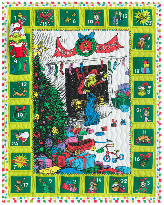 PREORDER ITEM - EXPECTED MAY 2024: Licensed How the Grinch Stole Christmas by Dr. Seuss Enterprises How the Grinch Stole Christmas Advent Kit      KITP-2219-6 Kit
