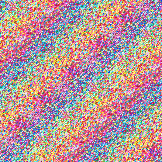 Good Vibes Rainbow U5094H-181 Cotton Woven Fabric