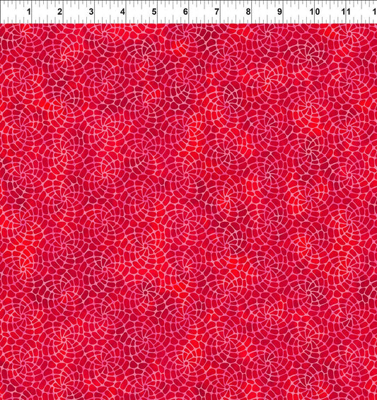 Sunshine by Jason Yenter Red 1ss-1 Cotton Woven Fabric