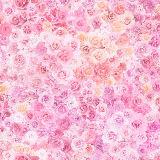Gradients Parfait Roses Bubblegum    33640-16 Cotton Woven Fabric