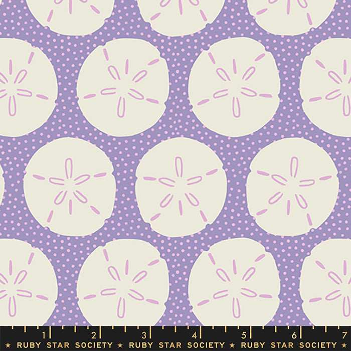 Florida 2 by Sarah Watts for Ruby Star Society Sand Dollar Ghost      RS2056-12 Cotton Woven Fabric