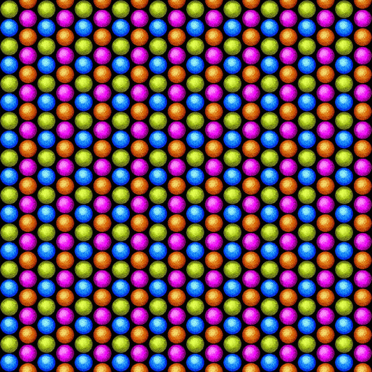 Disco-Tech Set Techno Dots 6934-95 Cotton Woven Fabric