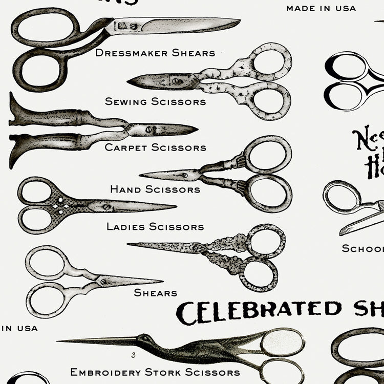She Who Sew Home Deco by J. Wecker Frisch Shears Off White Home Deco H ...