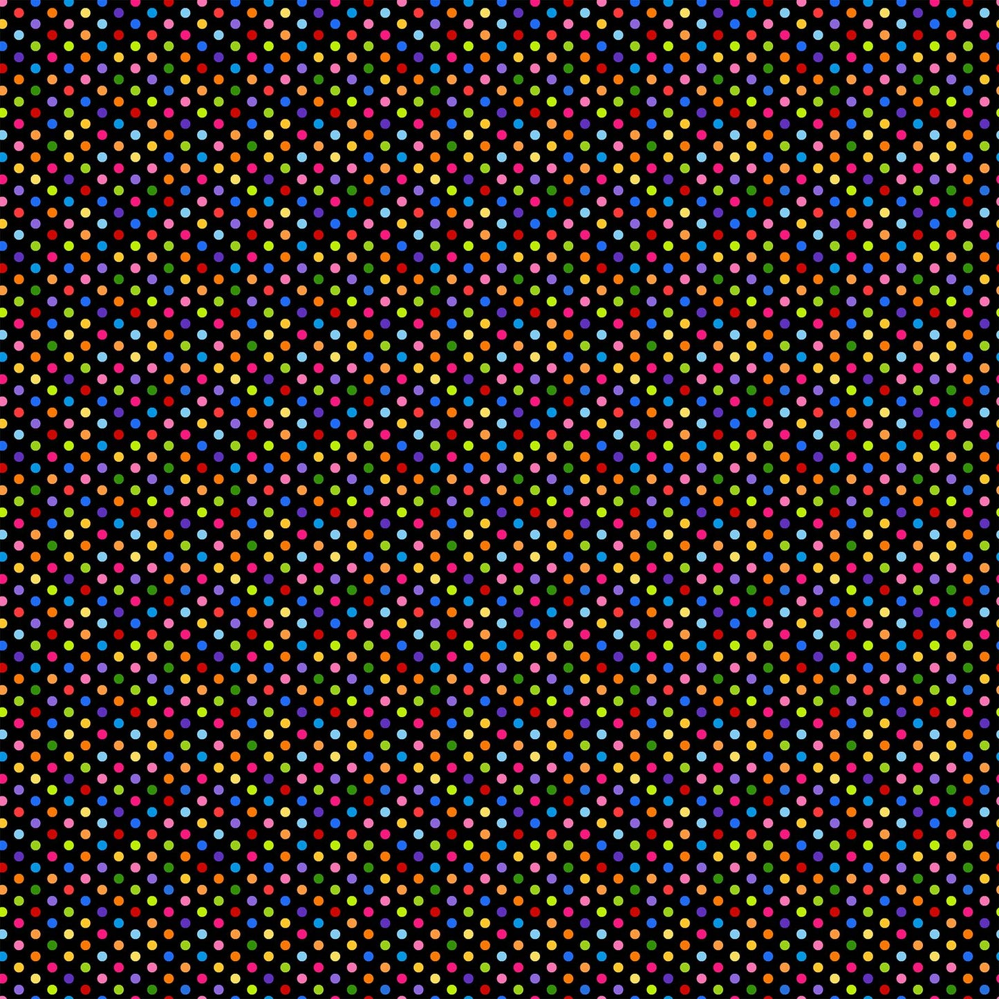Color Play by Patti Carey Small Multi Dots Black    24912-99 Cotton Woven Fabric