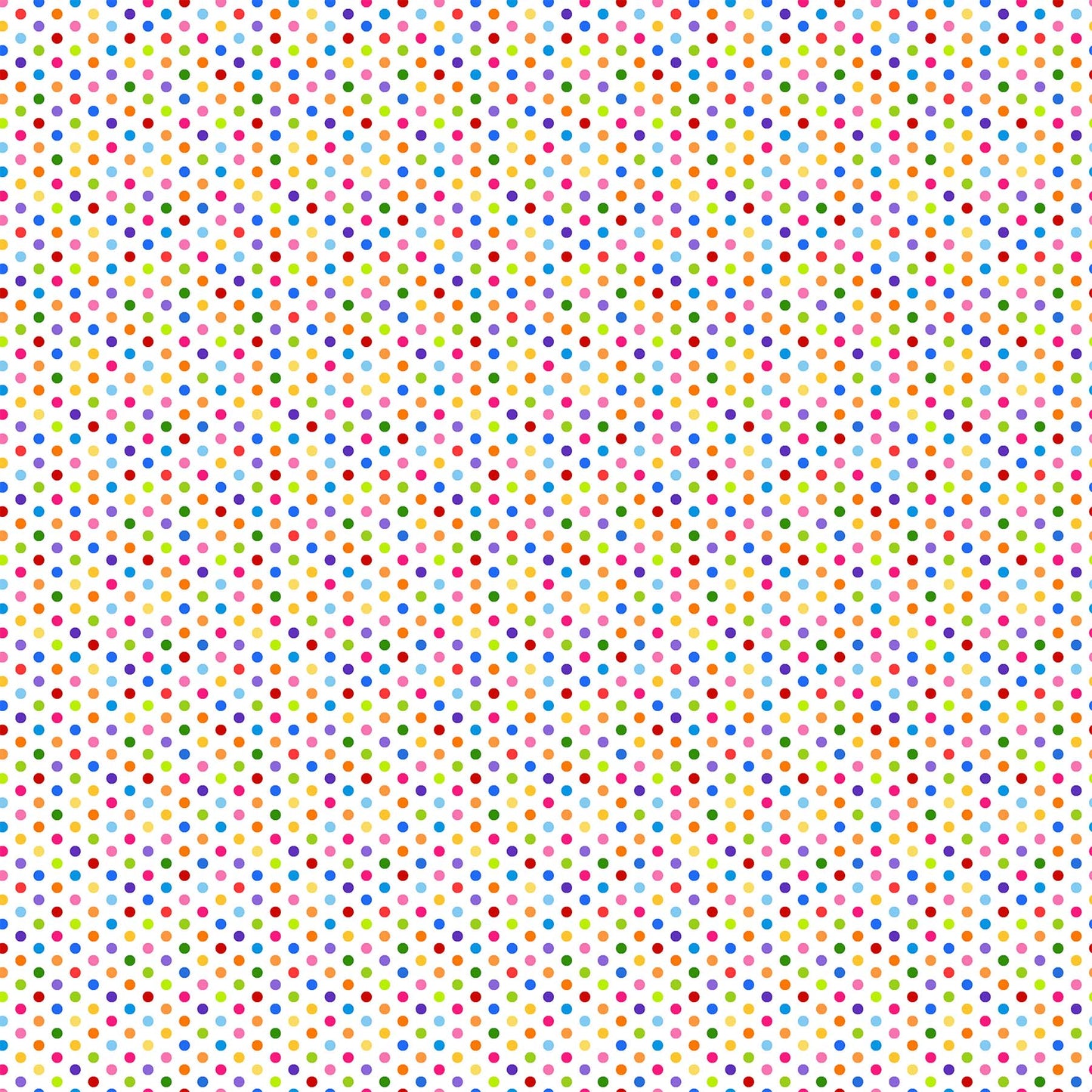 Color Play by Patti Carey Small Multi Dots White    24912-10 Cotton Woven Fabric