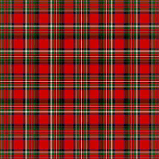 Totally Tartan Yarn Dyed Slightly Brushed Twill Stewart Red Multi    W24501-24 Cotton Woven Fabric