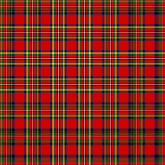 Totally Tartan Yarn Dyed Slightly Brushed Twill Stewart Red Multi W24501-24 Cotton Woven Fabric
