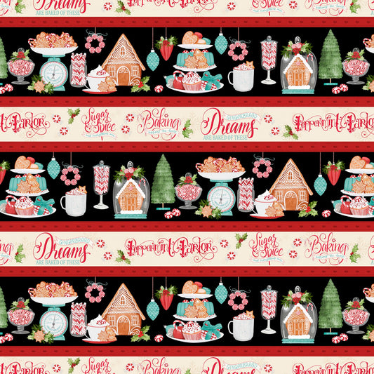 Peppermint Parlor by Danielle Leone Stripe Multi 27634-923 Cotton Woven Fabric