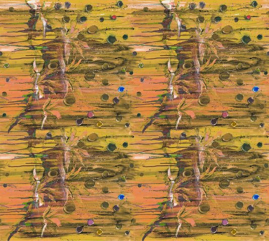 Eau De Parfum by Stephanie Brandenburg of Frond Design Studios Sunshower 40028-53 Cotton Woven Fabric