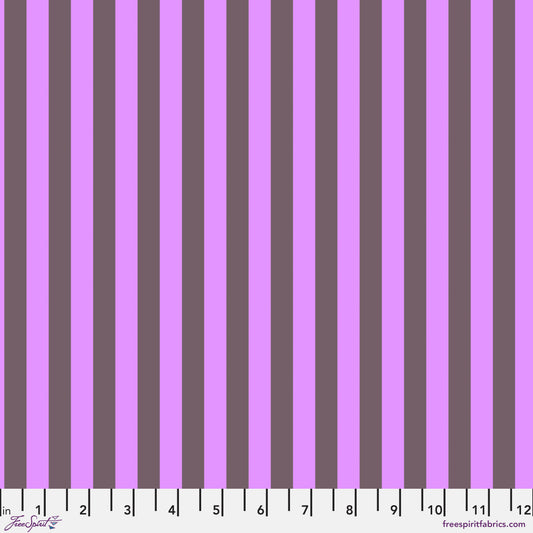 Neon True Colors by Tula Pink Tent Stripe Mystic    PWTP069.MYSTIC Cotton Woven Fabric
