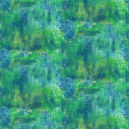 Auburn Fox by Kayomi Harai Texture Teal    6224-76 Cotton Woven Fabric