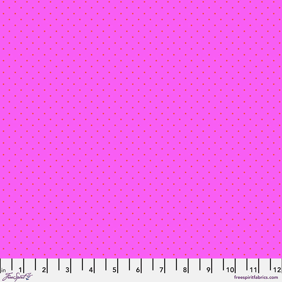 Tula Pink True Colors Tiny Dots Thistle  PWTP185.THISTLE Cotton Woven Fabric