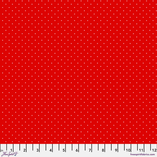 Tula Pink True Colors Tiny Dots  Watermelon   PWTP185.WATERMELON Cotton Woven Fabric
