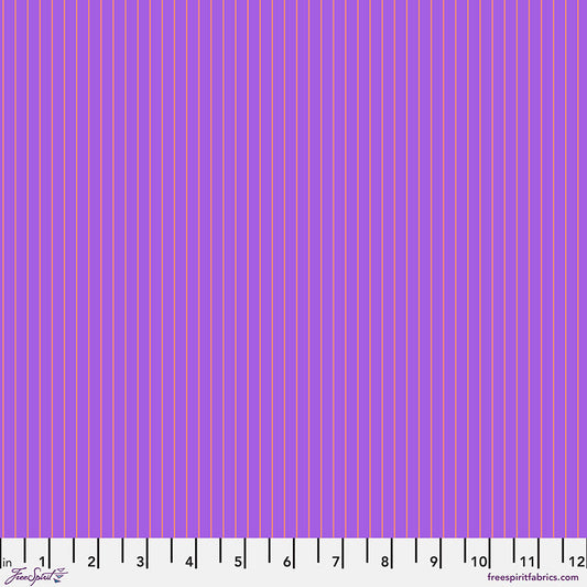 Tula Pink True Colors Tiny Stripes Honesty    PWTP186.HONESTY Cotton Woven Fabric