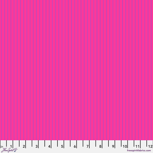 Tula Pink True Colors Tiny Stripes Mystic    PWTP186.MYSTIC Cotton Woven Fabric