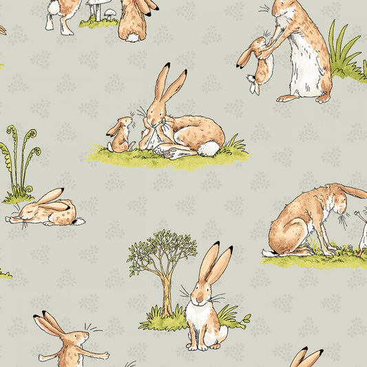 Guess How Much I Love You 2022 by Anita Jeram Toile Lt Taupe     Y3683-61 Cotton Woven Fabric