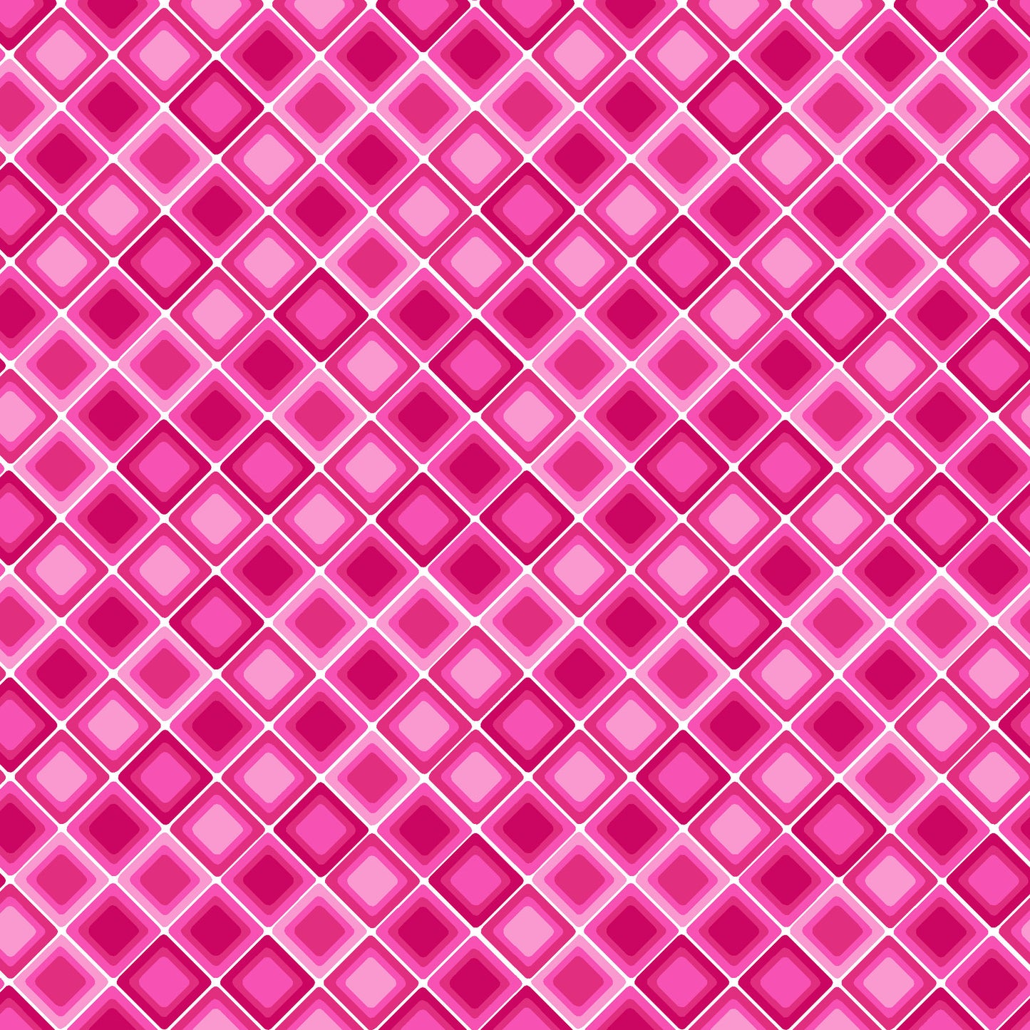 Square One by Urban Essence Designs Tonal Square on the Bias  Geometric Pink    2478-22 Cotton Woven Fabric
