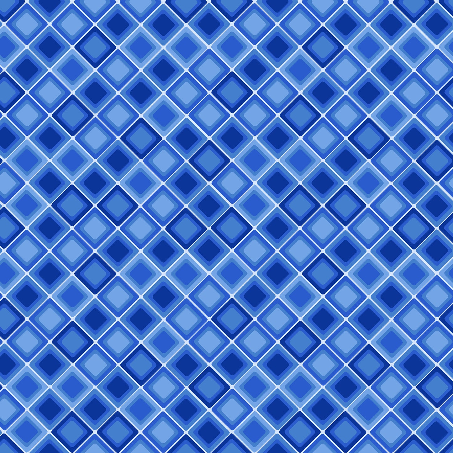 Square One by Urban Essence Designs Tonal Square on the Bias  Geometric Royal    2478-72 Cotton Woven Fabric
