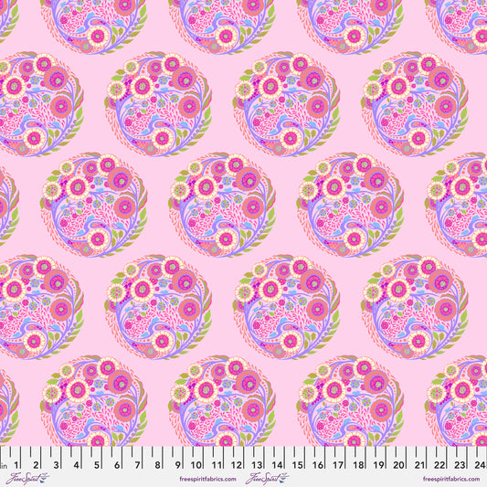 Parisville DEJA VU by Tula Pink  Topiary Strawberry  PWTP188.Strawberry  Cotton Woven Fabric