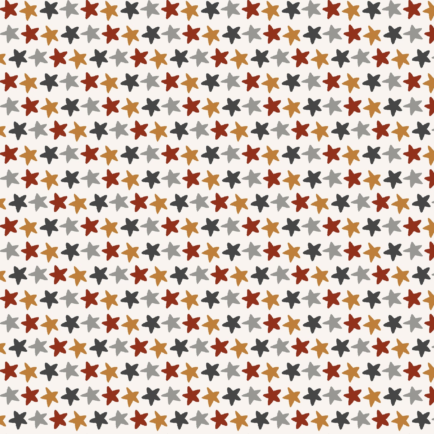 Water Babies by Sugarly Designs Tossed Stars Ivory    6690-39 Cotton Woven Fabric