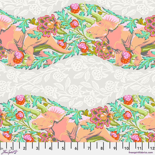 New Arrival: Roar! by Tula Pink Trifecta Blush    PWTP223.BLUSH Cotton Woven Fabric