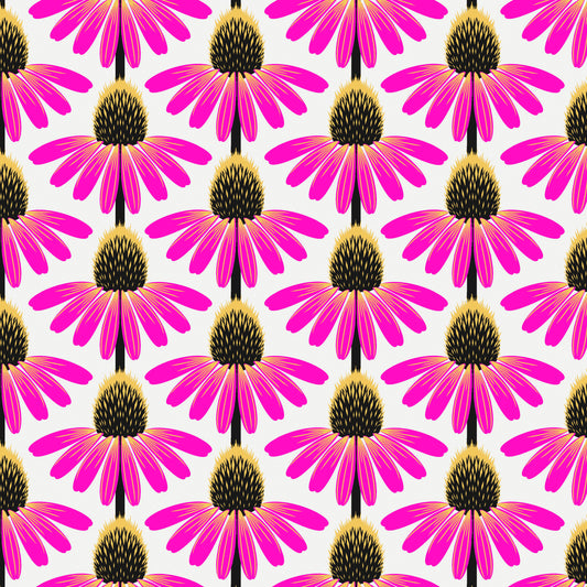 Love Always, AM 2 Echinacea True PWAH075.TRUE Cotton Woven Fabric
