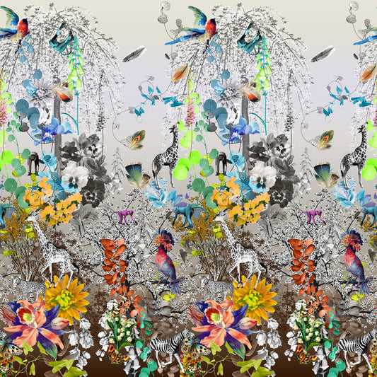 Concrete Jungle A Hoffman Spectrum Print Tutti Fruitti V5323H-479 Cotton Woven Fabric