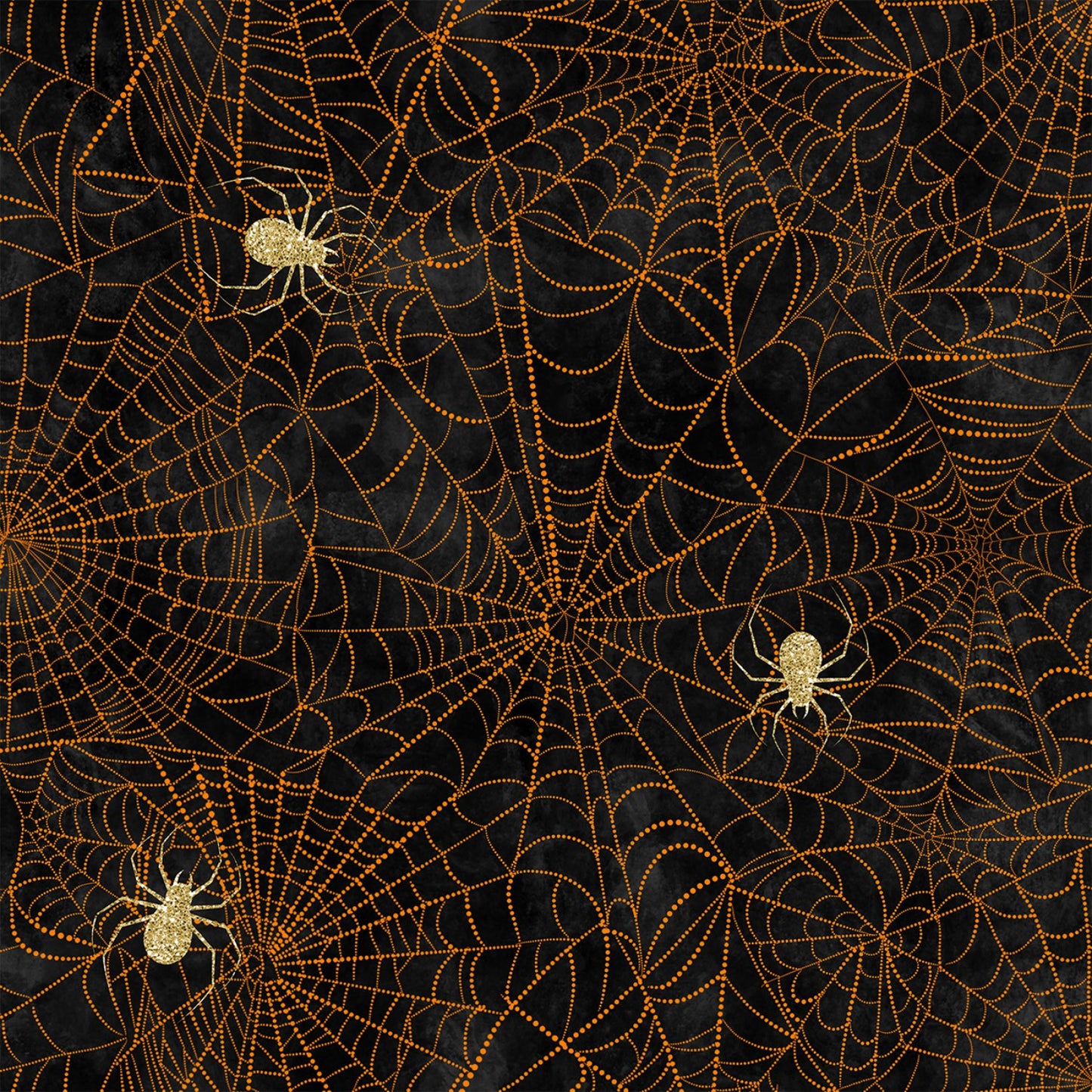 Boo  Web Halloween    U4983H-604-Halloween Cotton Woven Fabric