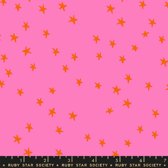 Starry by Alexia Marcelle Abegg of Ruby Star Society Vivid Pink    RS4109-41 Cotton Woven Fabric