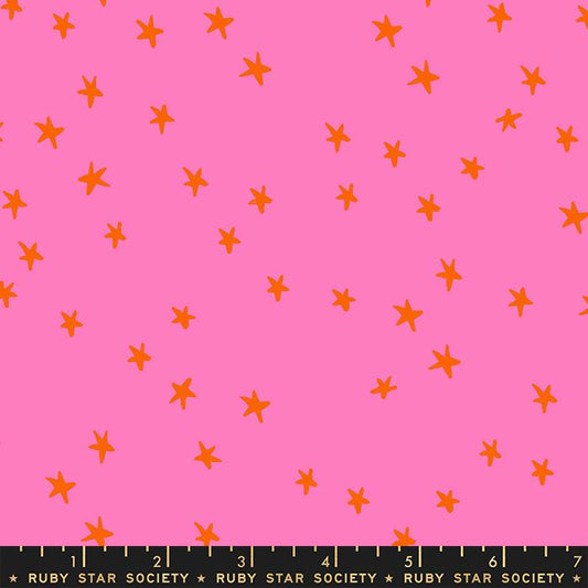 Starry by Alexia Marcelle Abegg of Ruby Star Society Vivid Pink    RS4109-41 Cotton Woven Fabric