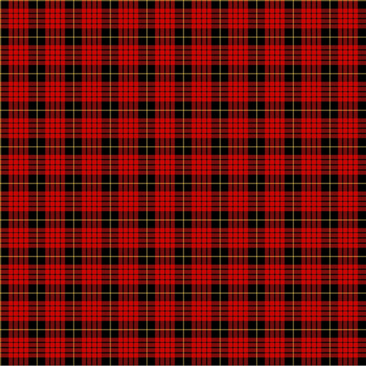 Totally Tartan Yarn Dyed Slightly Brushed Twill Wallace Red Multi    W24504-24 Cotton Woven Fabric