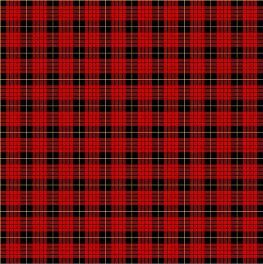 Totally Tartan Yarn Dyed Slightly Brushed Twill Wallace Red Multi W24504-24 Cotton Woven Fabric