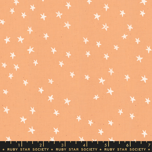 Starry by Alexia Marcelle Abegg of Ruby Star Society Warm Peach    RS4006-17 Cotton Woven Fabric
