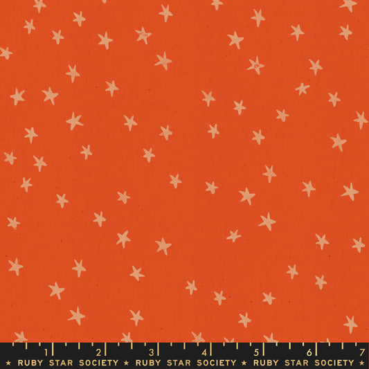 Starry by Alexia Marcelle Abegg of Ruby Star Society Warm Red    RS4006-19 Cotton Woven Fabric