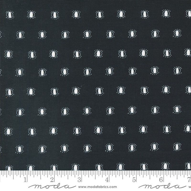 New Arrival: Noir by Alli K Design Watching Eyes Midnight Ghost    11546-13 Cotton Woven Fabric