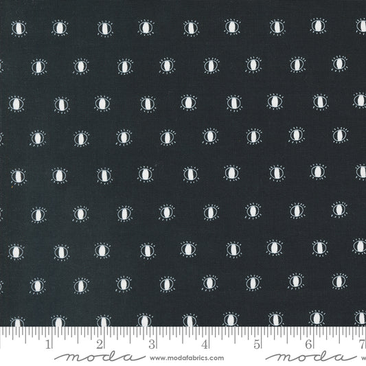 Noir by Alli K Design Watching Eyes Midnight Ghost 11546-13 Cotton Woven Fabric