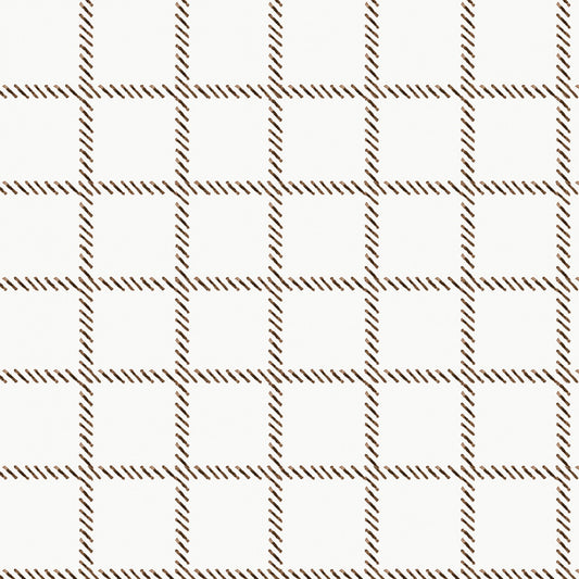 She Who Sew Home Deco by J. Wecker Frisch Windowpane Plaid Off White Home Deco  HD12503R-OFFWHITE Cotton  Fabric