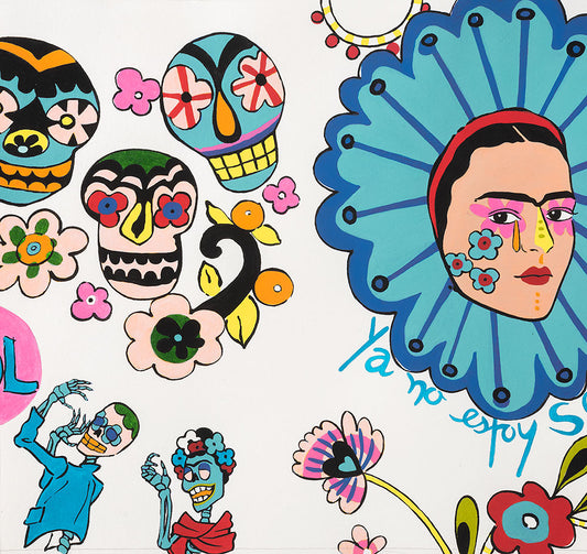 Folklorico Ya No Estoy Sola Natural 8929B Cotton Woven Fabric