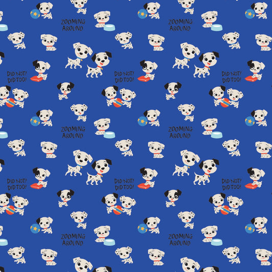 Licensed The Day of the Little World Zooming Around    85010302-1 Cotton Woven Fabric