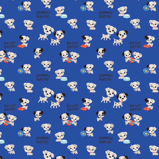 Licensed The Day of the Little World Zooming Around 85010302-1 Cotton Woven Fabric